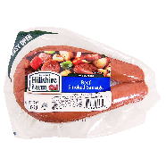 Hillshire Farm  beef smoked sausage 12oz