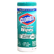 Clorox  fresh scent disinfecting wet wipes, bleach-free, 7 x 8-in  35ct