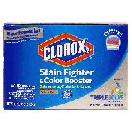 Clorox 2  powder stain fighter & color booster, orignal scent 49.2oz