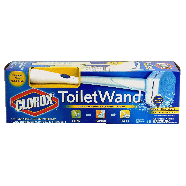 Clorox Toilet Wand disposable toilet cleaning system, 1 handle, 1  1pkg