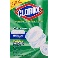 Clorox  automatic toilet bowl cleaner, 6 tablets, bleach in every  21oz