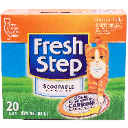 Fresh Step  scoopable clumping cat litter 20lb