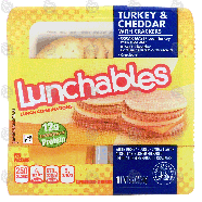 Oscar Mayer Lunchables turkey & cheddar with crackers 3.2oz