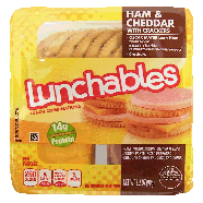 Oscar Mayer Lunchables Lunchables Ham & Cheddar Cheese 3.2oz