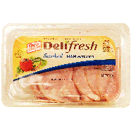 Oscar Mayer Deli fresh smoked ham, water added 9oz