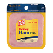 Oscar Mayer  lean honey ham, water added 6oz