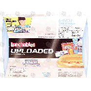 Oscar Mayer Lunchables uploaded; lunch combinations, 6-inch turke5.5oz