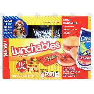Oscar Mayer Lunchables lunch combinations, mini burgers, 3.4 oz & 1pkg
