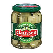 Claussen Pickles Kosher Dill Sandwich Slices 20oz