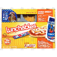 Oscar Mayer Lunchables lunch combinations, extra cheesy pizza, 4.61pkg