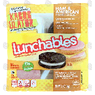 Oscar Mayer Lunchables ham & american cracker stackers 3.4oz