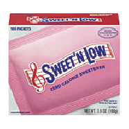 Sweet 'N Low Sweetener 100 Ct 3.5oz