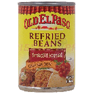 Old El Paso  traditional refried beans 16oz