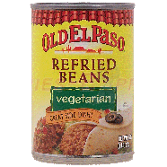 Old El Paso  vegetarian refried beans 16oz