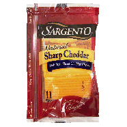 Sargento(R) Natural Deli Style Sharp Cheddar Thin Slices 11 Ct 8oz