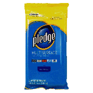 Pledge Multi Surface pre-moistened clean & dust wipes, 7in. x 8in.25ct
