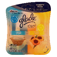 Glade Plug Ins scented oil refills, clean linen & sunny days scent 2ct