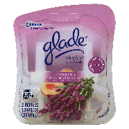 Glade PlugIns scented oil plugin refills, lavender & peach blossom 2pk