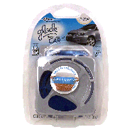 Glade Decor Scents car air freshener, 1 holder, 1 refill, attaches 1ct