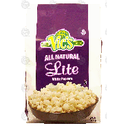 Vic's  all natural lite white popcorn  4.5oz