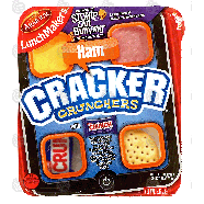 Armour Lunch Makers cracker crunchers, ham 2.6oz