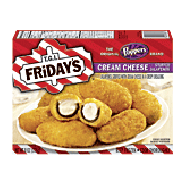 T.G.I. Friday's Poppers cream cheese stuffed jalapenos in a crispy8-oz