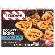 T.G.I. Friday's  potato skins, cheddar & bacon, snack size 7.6-oz