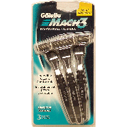 Gillette Mach 3 disposable razors, incredibly comfortable, sensitiv3ct