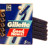 Gillette Good News! disposable razors 5ct