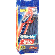 Gillette Good News! disposable razors plus lubrastrip 12ct