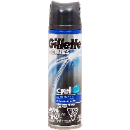 Gillette Series series shaving gel, sensitive skin with soothing al7oz