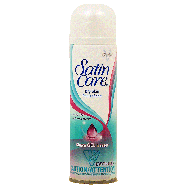 Gillette For Women Satin Care shave gel for dry skin with silk 7oz