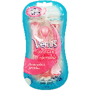 Gillette Venus Sensitive Sensible; disposable razors for women 3ct