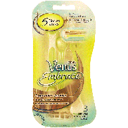 Gillette Venus Embrace disposable 5 blade razors 3ct