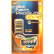 Gillette Fusion ProGlide razor cartrige refills for all Fusion han14ct