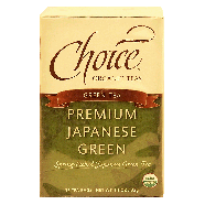 Choice  japanese green organic green tea, 16-bags 1.1oz