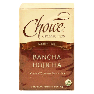 Choice  bancha hojicha roasted japanese green tea, organic, 16-ba1.1oz