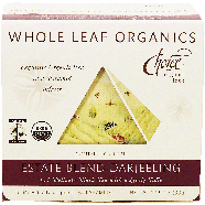 Choice organic teas estate blend darjeeling whole leaf tea, 15-p1.05oz