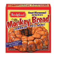 Bridgford Monkey Bread cinnamon pull-apart bread 16-oz