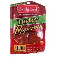 Bridgford  turkey pepperoni  4oz