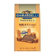 Ghirardelli Squares milk chocolate & caramel  5.32oz