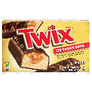 Twix(r)  ice cream and caramel with cookie crunch bits, 6-pack 11.4-oz