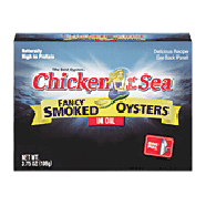 Chicken Of The Sea Oysters Smoked In Oil 3.75oz