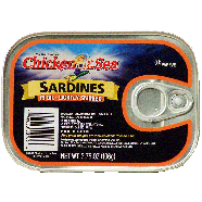 Chicken Of The Sea Sardines In Oil Lightly Smoked 3.75oz