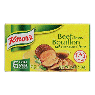 Knorr Bouillon Beef Cubes Extra Large 6 Ct 2.3oz