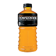 Powerade  orange flavor liquid hydration - energy drink 32fl oz