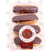 Rich Products Corp. New York Style chocolate iced eclairs, 4-count8-oz