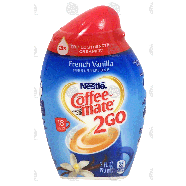 Nestle Coffee-mate 2Go; triple strength creamer, french vanilla3-fl oz