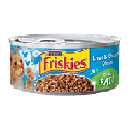 Friskies Wet Cat Food Liver & Chicken Dinner 5.5oz
