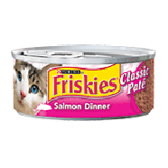 Friskies Wet Cat Food w/Salmon 5.5oz